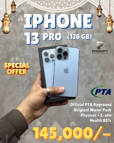 iPhone 13 Pro 128gb PTA Approved