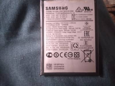 samsung a02s genuine battery