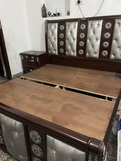Shisham wood bedset