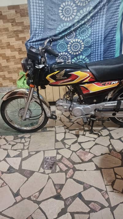 Honda CD70 Ha condition 10/10 ha bs office Sy Ghar used hoya ha