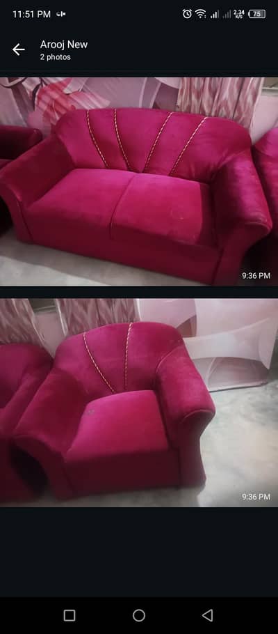 used sofa. . serious buyers  contact only