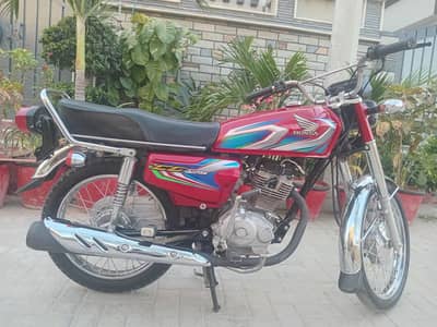 HONDA CG125 RED 2022