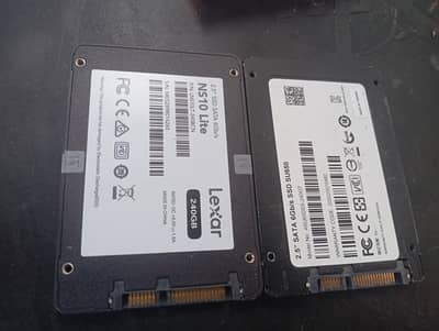 SSD 240GB WIN 10 64 BIT INSTALLED FRESH CONDITION 03122,810,637