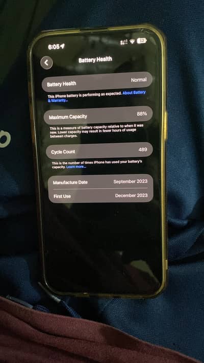 Iphone 15 pro max Pta approved 256 Gb