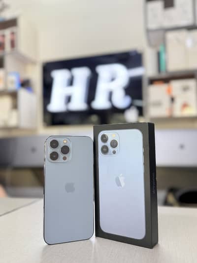 Iphone 13 Pro Max 256GB Sierra Blue Sealed PCS Original Box Approved