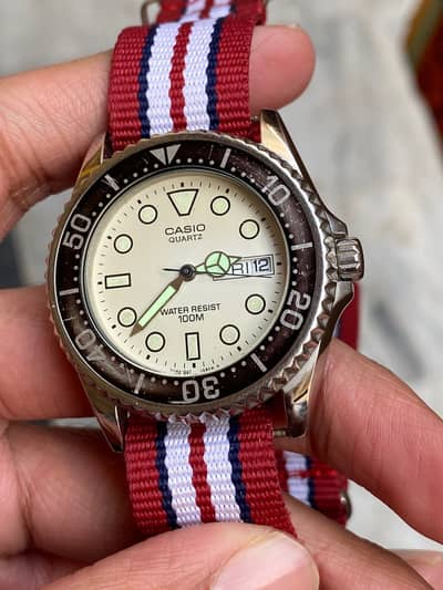 Vintagr casio japan diver