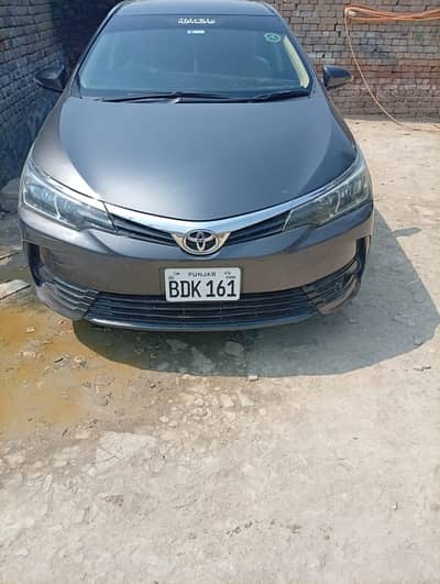 A very beautiful aforable conditioned car that is Toyota Corolla G L. I