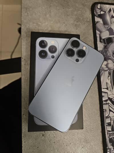 Iphone 13 Pro Sierra Blue 128GB Pta Approved With Box