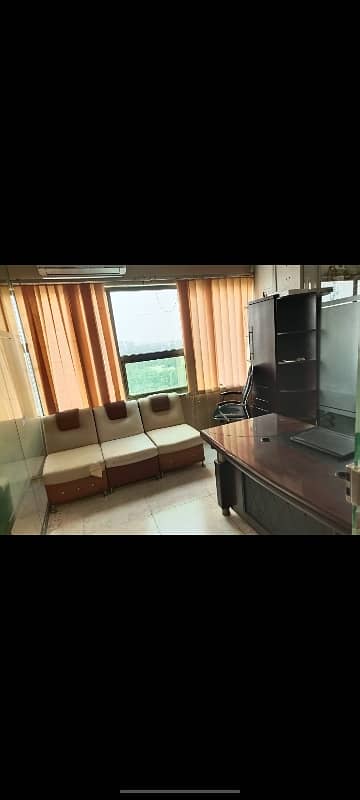 1350 Sqft FULLY FURNISHED OFFICE FOR RENT AT MAIN BOULEVARD OF GARDEN TOWN