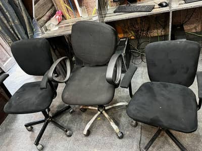 computer chairs three condition 7/10