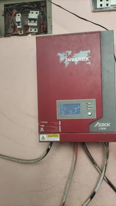 Inverex Aerox 1.2 KW + 400W JA Solar Panels x 2
