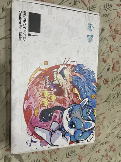 inspiroy h610x creative pen tablet just 2 time use brand new