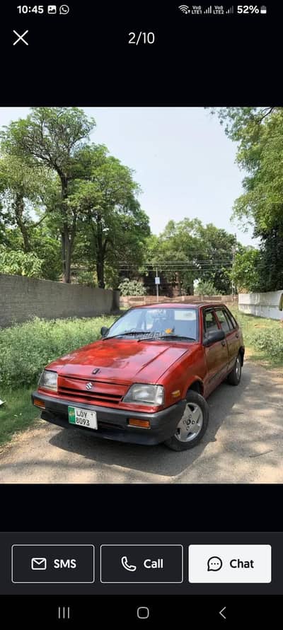 SUZUKI KHYBER PH 0-3-1-5-9-4-6-8-5-9-1 TOTAL GENUINE CAR 1996