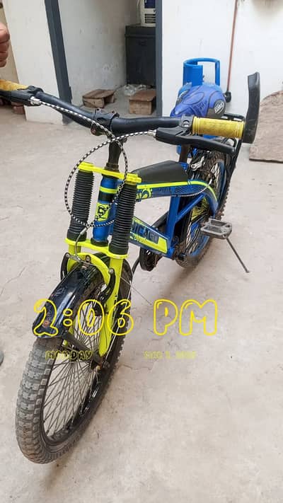 Bicycles in fresh condition