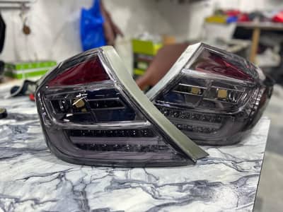 Honda civic rebirth lawa style back lights sports available