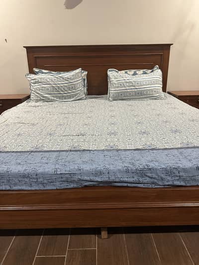 Pure wooden King size Double Bed