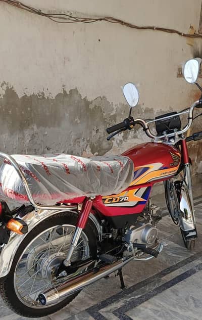 Honda CD  70 Model 2025 | 1500 KM use bike Total new bike
