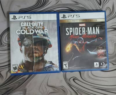 PS5 Games for sale in excellent condition