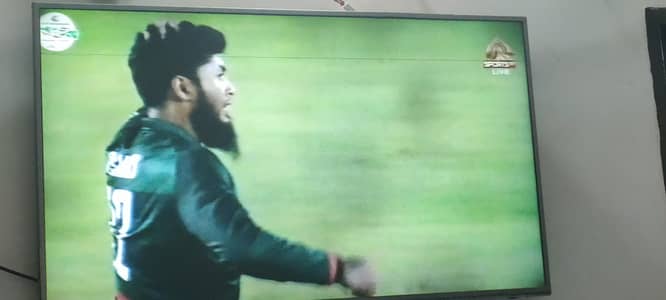 original Samsung 55'''led screen main ak line ha picture main  dakh la