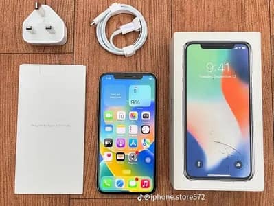 iPhone x 256 GB with box WhatsApp number 0314/67/23/435