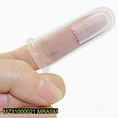 Finger tooth brush •  Baby Teether  •  Soft And Safe