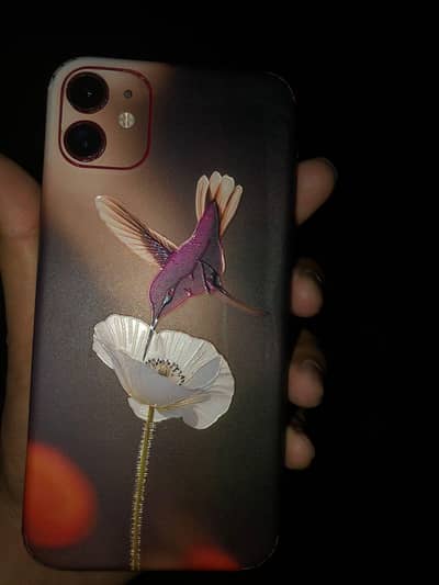 iphone 11 64 gb back crack water pack  byaps all original