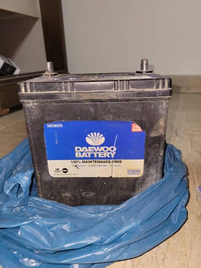 Daewoo DL50 Maintenance free battery