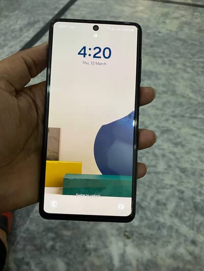 Samsung A72 official with Box