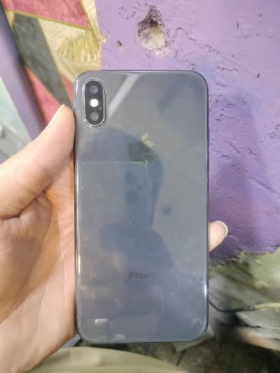 I Phone X PTA Approved 64 GB 77 battery health black color