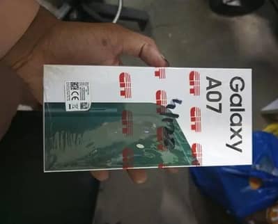samsung a07 64gb just one day pehly box open kai
