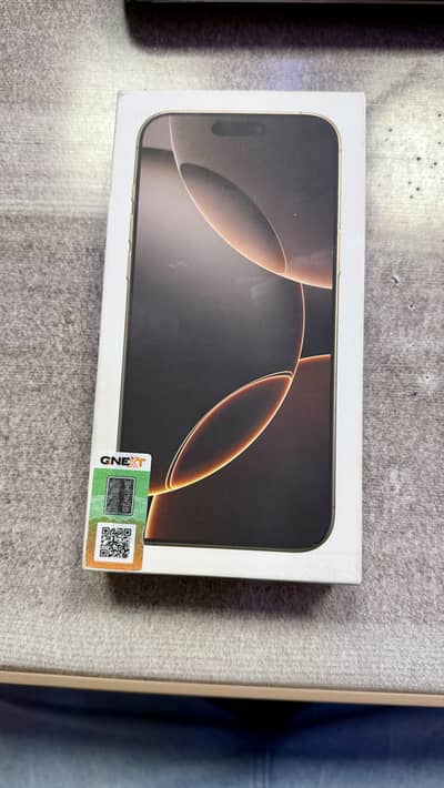 Iphone 16 pro max 256GB PTA approved