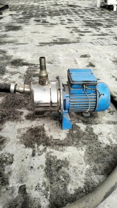 Monoblock stainless steel water pump