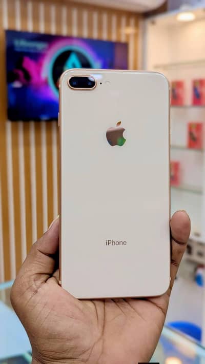 iPhone 8plus PTA approved with box 256gb My WhatsApp 0349.036. 7553