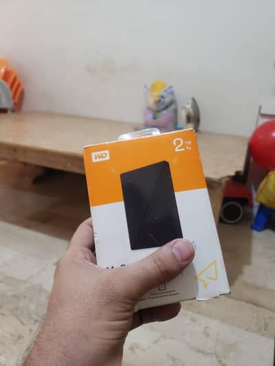 WD 2TB Portable External Hard Drive – Excellent Condition**