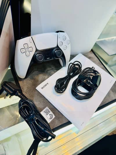 Ps5 Slim Game Disk Edition 2 Controller Complete Box