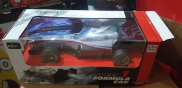 formula 1 r/c car with smoke mac