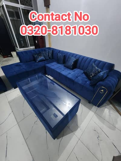 6 seater L shaped Sofa