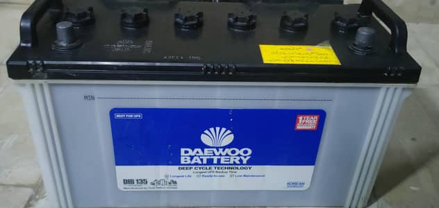 Daewoo battery & Biztek UPS