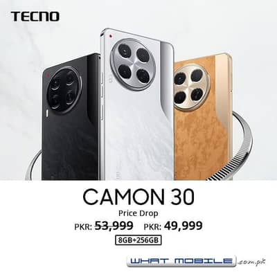 Tecno Camon 30 (Required)