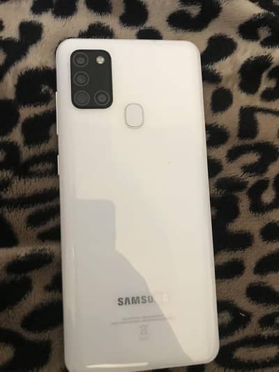 Samsung A21s with box  in good condition (Con# 03/20/14/90/801)
