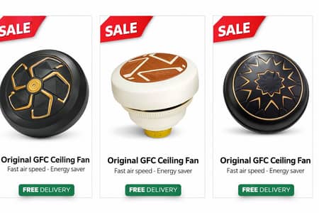 Original GFC Ceiling Fan Motor – Fast Speed – New Model