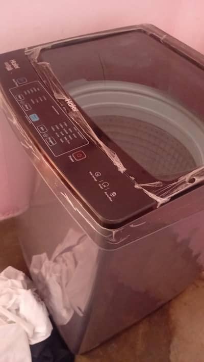 haire washing machine with dryer