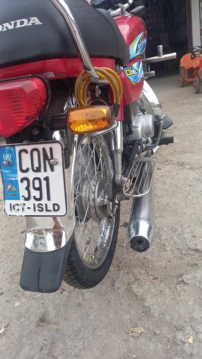 Honda cd 2024 Islamabad registered