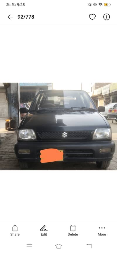 Suzuki Mehran VX 2011