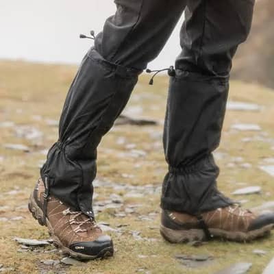 trekking gear like gaiters shoes cover