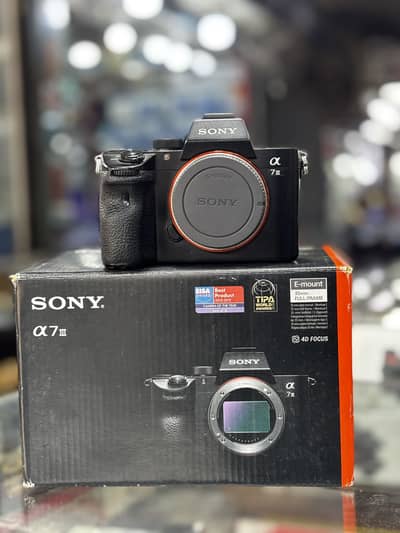 Sony A7 mark iii - Fullframe Mirrorless camera - A7MIII - A7 Mark 3