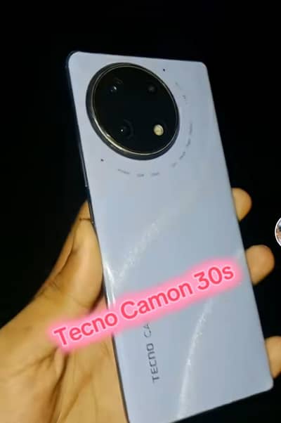 Tecno Camon 30 S  curved finger Dispalay Best mobile
