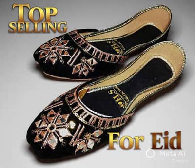 women high quality embroidered khussa