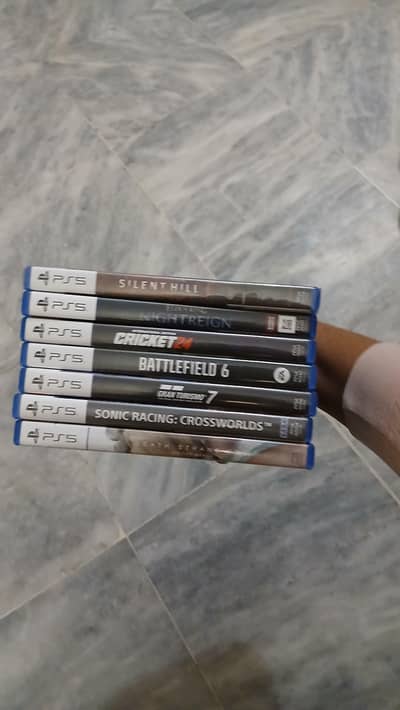 Playstation games ps5 death stranding silent hill battle field 6