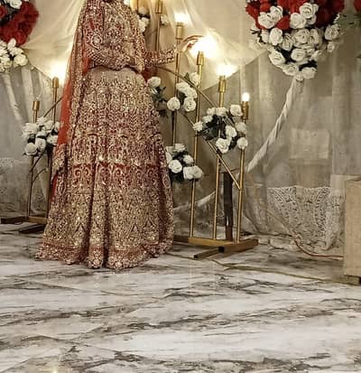 Few hours use bridal lehga